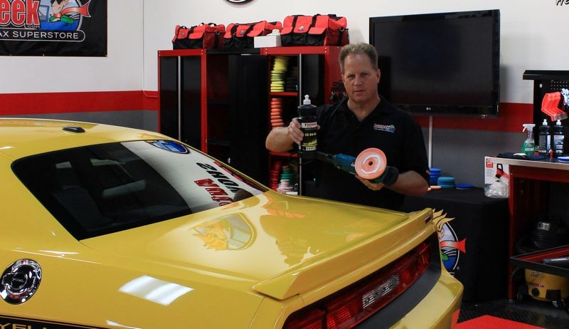 SONAX CC36 Ceramic Coating Supercharged Dodge Yellow Jacket Mike Phillips