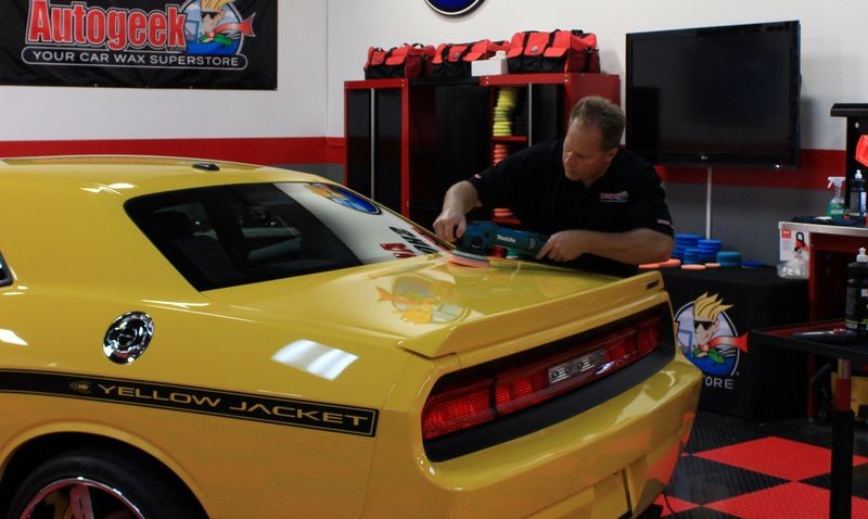 SONAX CC36 Ceramic Coating Supercharged Dodge Yellow Jacket Mike Phillips