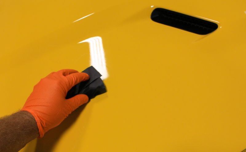 SONAX CC36 Ceramic Coating Supercharged Dodge Yellow Jacket Mike Phillips