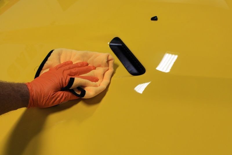 SONAX CC36 Ceramic Coating Supercharged Dodge Yellow Jacket Mike Phillips