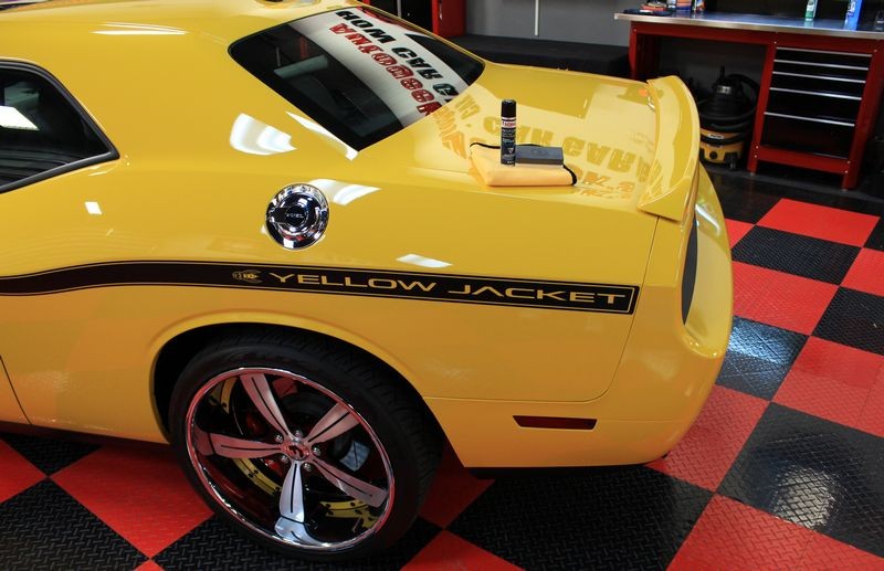 SONAX CC36 Ceramic Coating Supercharged Dodge Yellow Jacket Mike Phillips