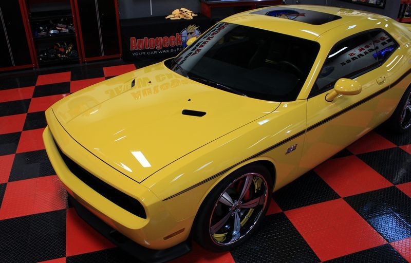 SONAX CC36 Ceramic Coating Supercharged Dodge Yellow Jacket Mike Phillips