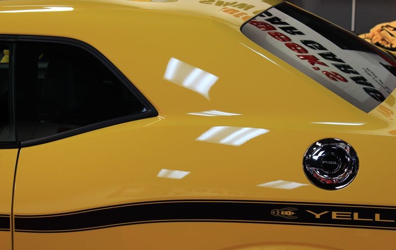 SONAX CC36 Ceramic Coating Supercharged Dodge Yellow Jacket Mike Phillips