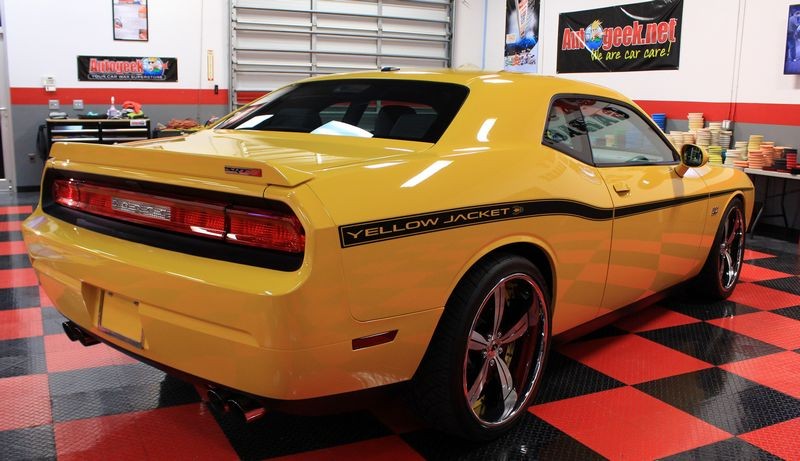 SONAX CC36 Ceramic Coating Supercharged Dodge Yellow Jacket Mike Phillips