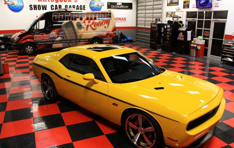 SONAX CC36 Ceramic Coating Supercharged Dodge Yellow Jacket Mike Phillips