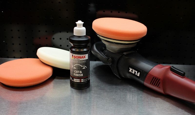 SONAX Cut and Finish for removing swirls Mike Phillips