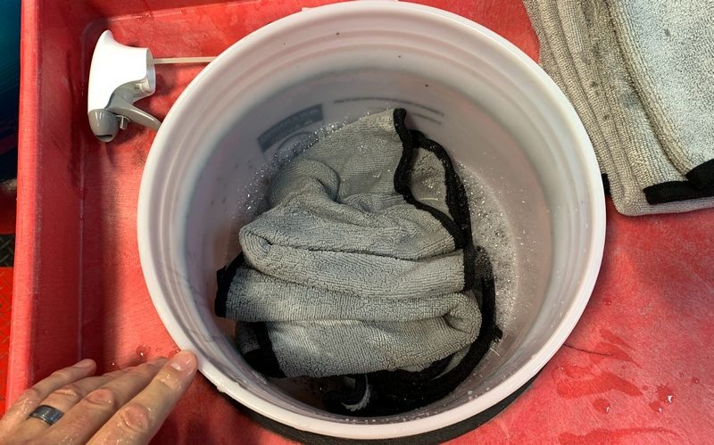 SONAX Glass Cleaner as a Prep Wash