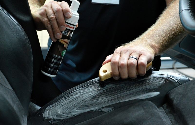 SONAX Leather Cleaner and SONAX Leather Care Cream