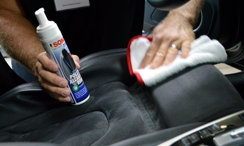 SONAX Leather Cleaner and SONAX Leather Care Cream
