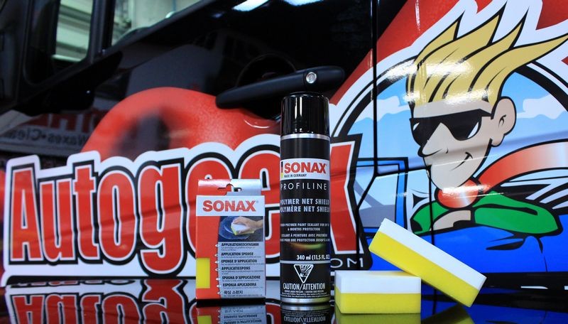 SONAX Polymer Net Shield on Derick Samson