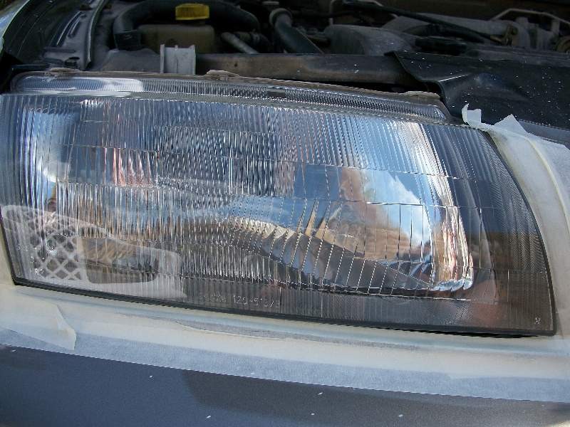 Spar-Urethane sealed headlight