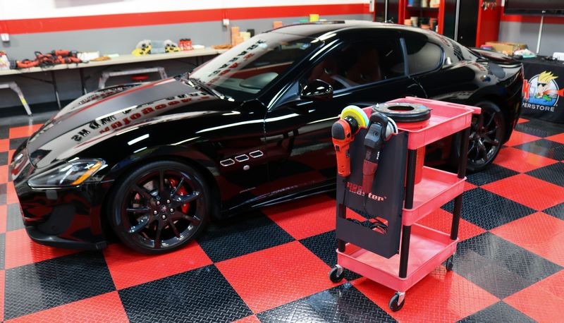 Speed Master Single Polisher Rack  Double Polisher Rack