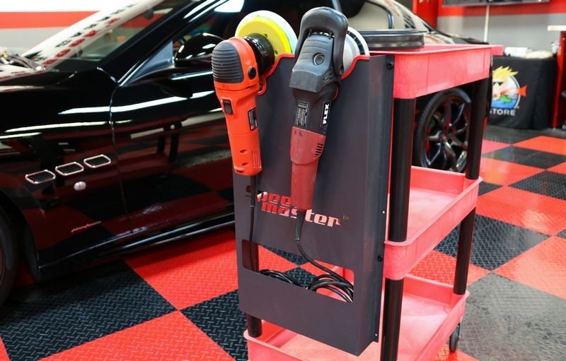 Speed Master Single Polisher Rack  Double Polisher Rack