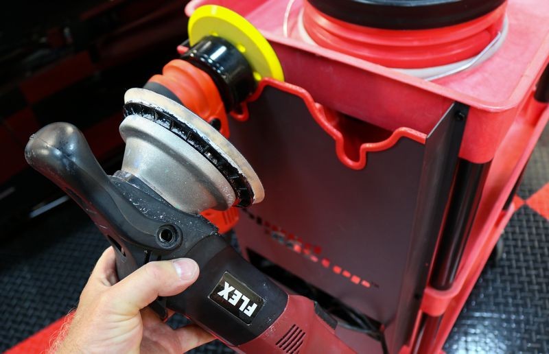 Speed Master Single Polisher Rack  Double Polisher Rack