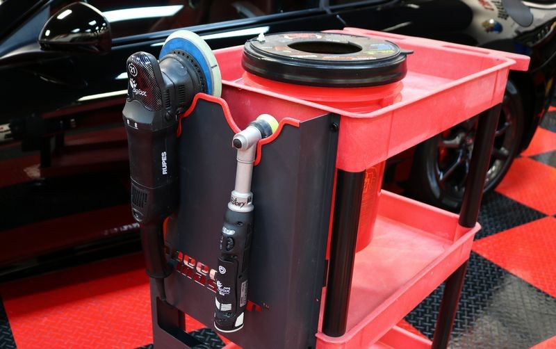 Speed Master Single Polisher Rack  Double Polisher Rack