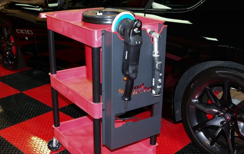 Speed Master Single Polisher Rack  Double Polisher Rack