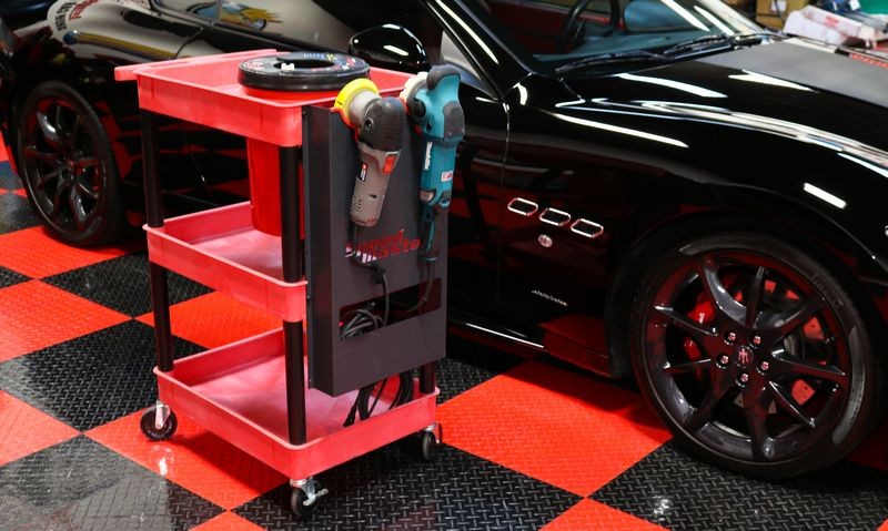 Speed Master Single Polisher Rack  Double Polisher Rack