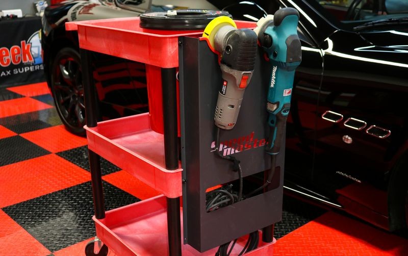 Speed Master Single Polisher Rack  Double Polisher Rack