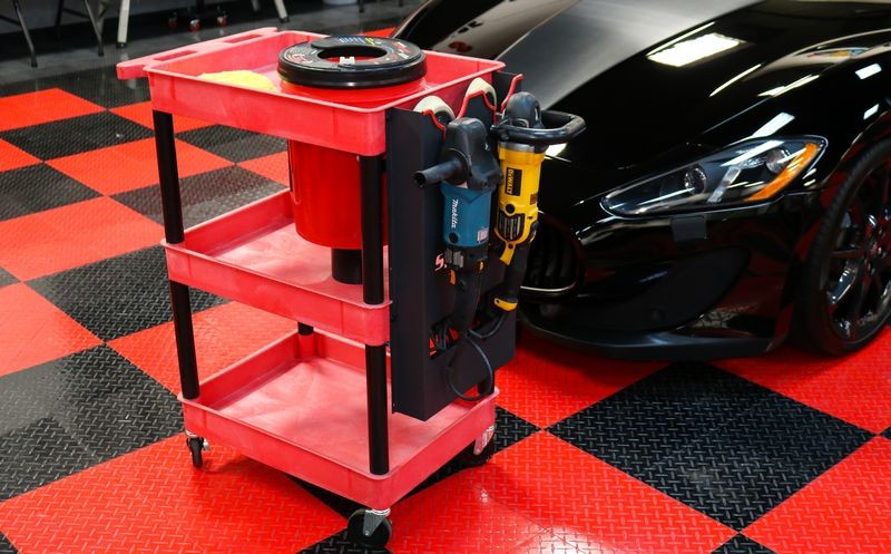 Speed Master Single Polisher Rack  Double Polisher Rack