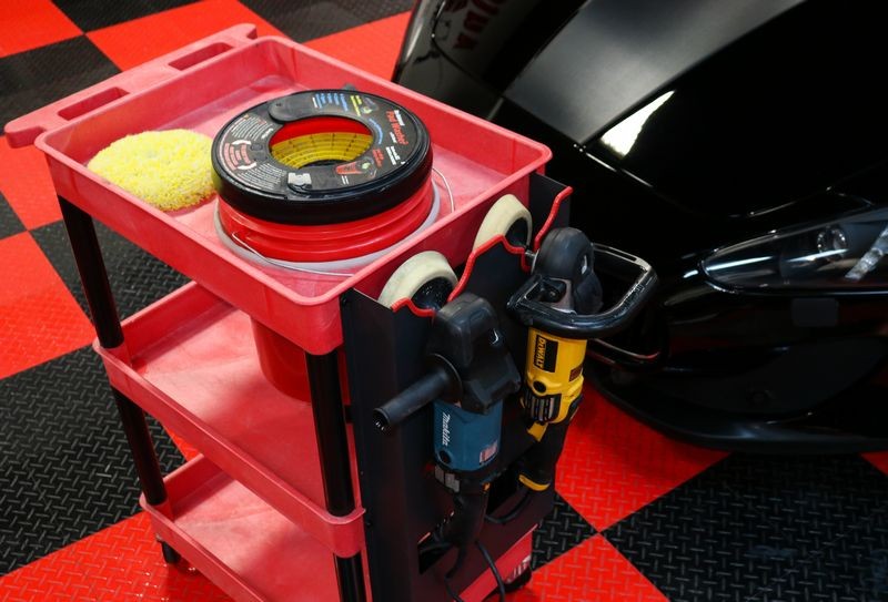 Speed Master Single Polisher Rack  Double Polisher Rack