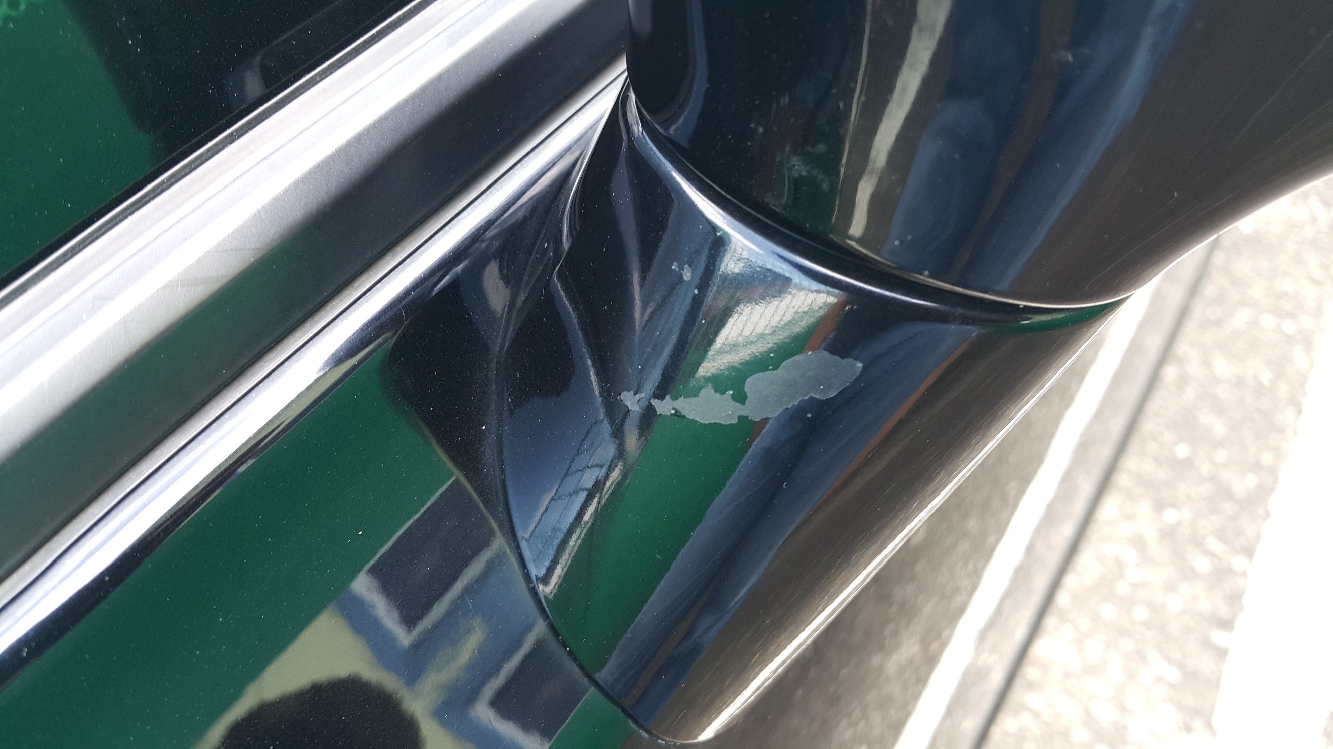 stripped paint
