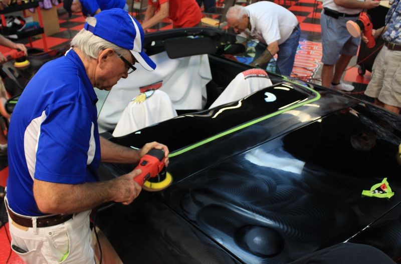 Stuart Corvette Club Detailing Class at Autogeek Mike Phillips