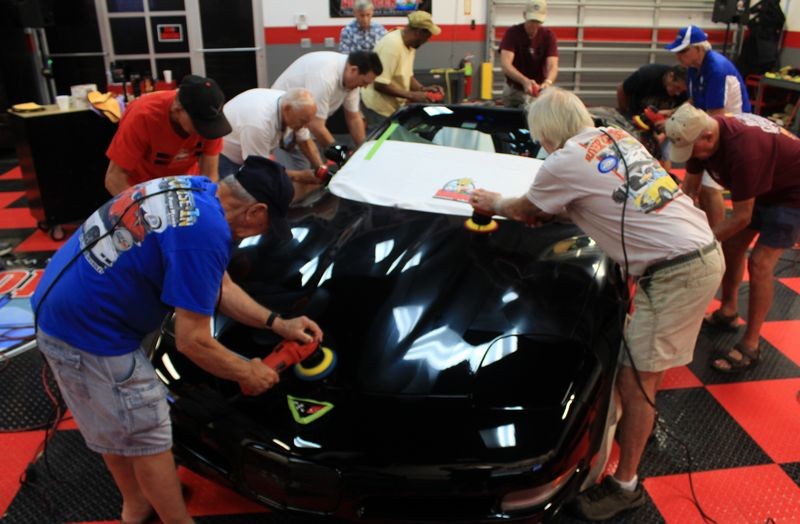 Stuart Corvette Club Detailing Class at Autogeek Mike Phillips