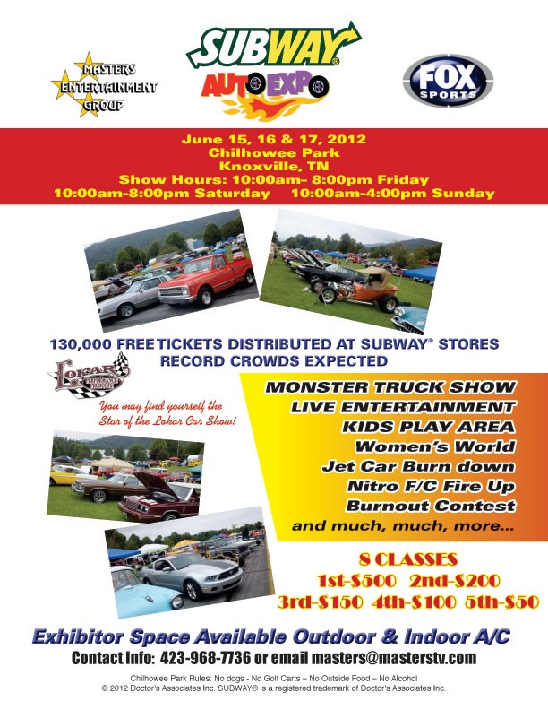 Subway Auto Expo with Autogeek.net and Mike Phillips