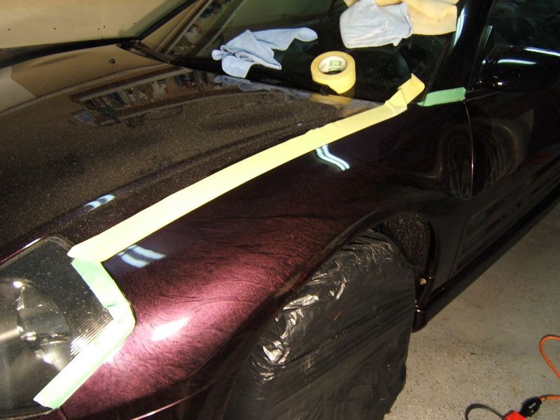 sunstealth dampsanding an Eclipse Spyder