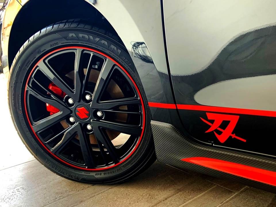 Suzuki Swift Sport wheels