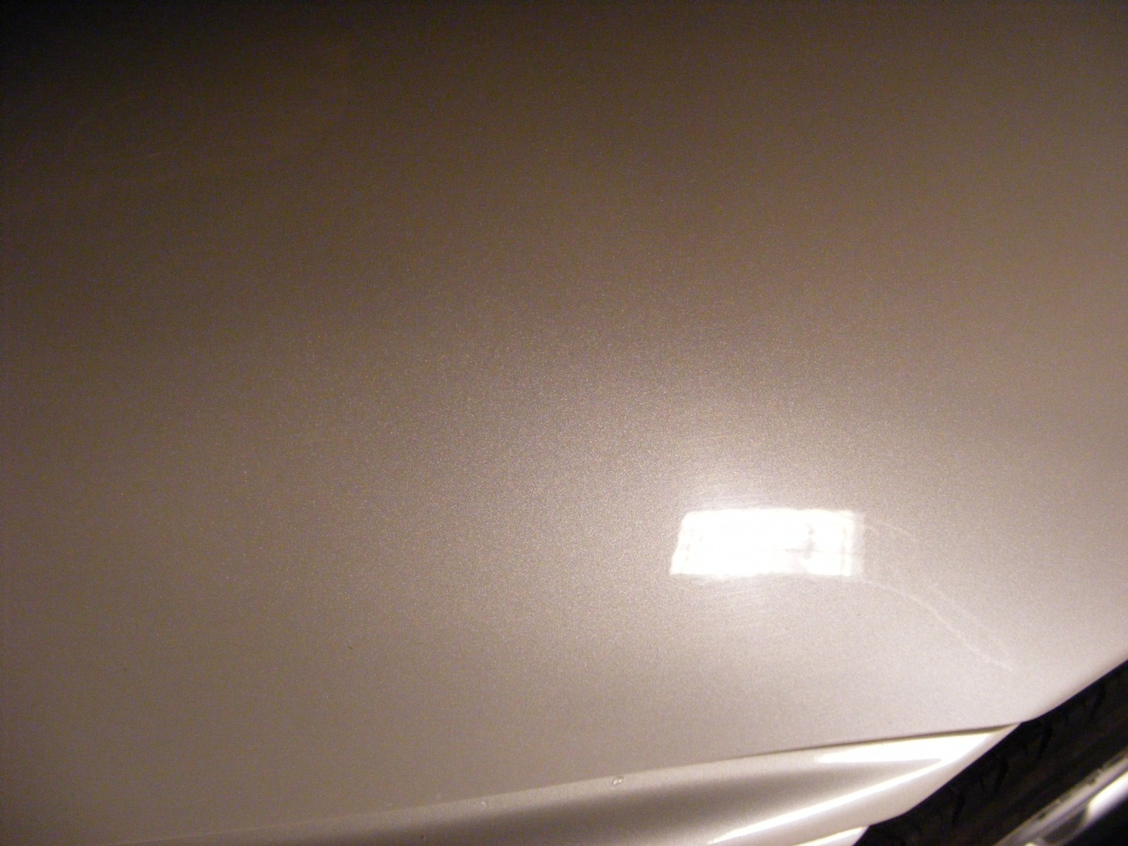 Swirl marks in fender