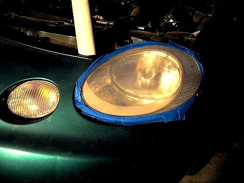 Taurus Headlight Restoration