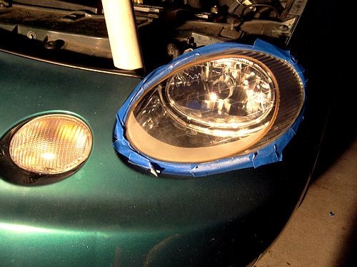 Taurus Headlight Restoration
