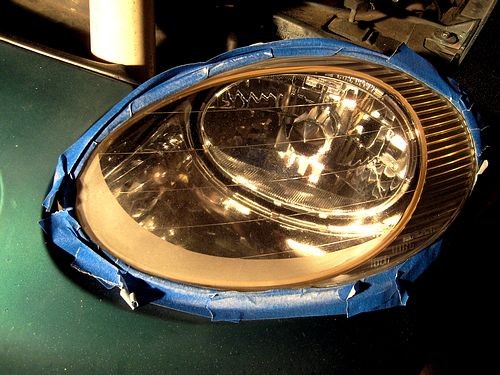 Taurus Headlight Restoration