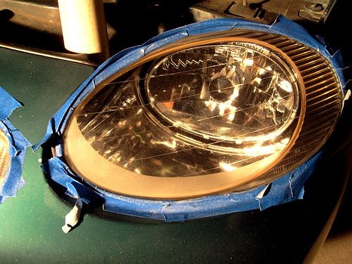 Taurus Headlight Restoration