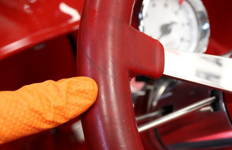 Technique tip for cleaning your cars steering wheel