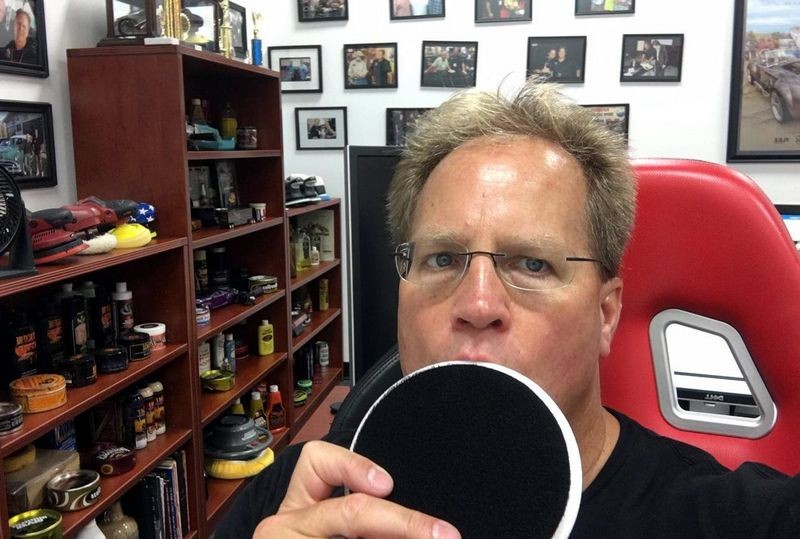 The air blowing test for open cell foam pads by Mike Phillips