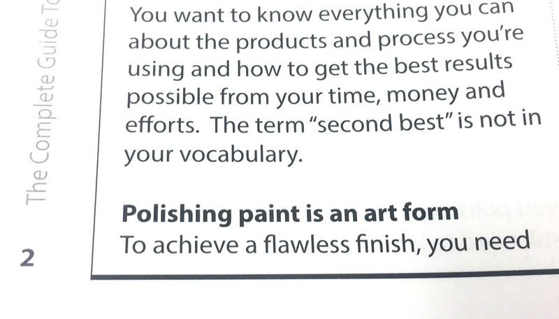 The Art of Polishing Paint by Mike Phillips Autogeek