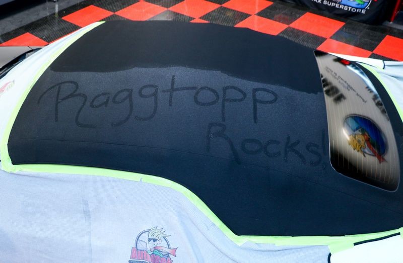 The correct way to apply RaggTopp Canvas Top Protectant to a canvas convert
