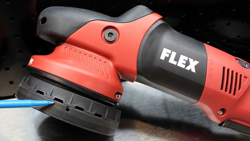 The FINISHER - FLEX XFE7 15mm Orbital Polisher Mike Philips