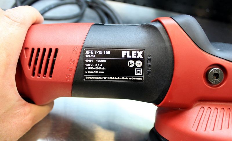 The FINISHER - FLEX XFE7 15mm Orbital Polisher Mike Philips