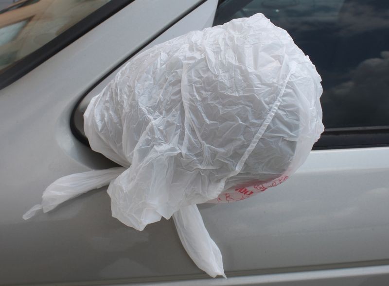 The Lowly Plastic Bag Tip by Mike Phillips