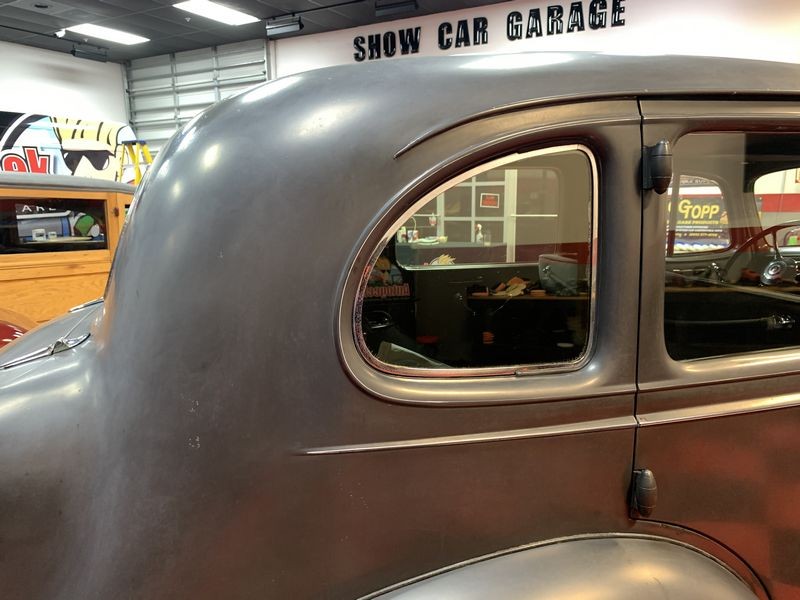 The Number #7 Rub Down Technique Original Single Stage 1937 Packard