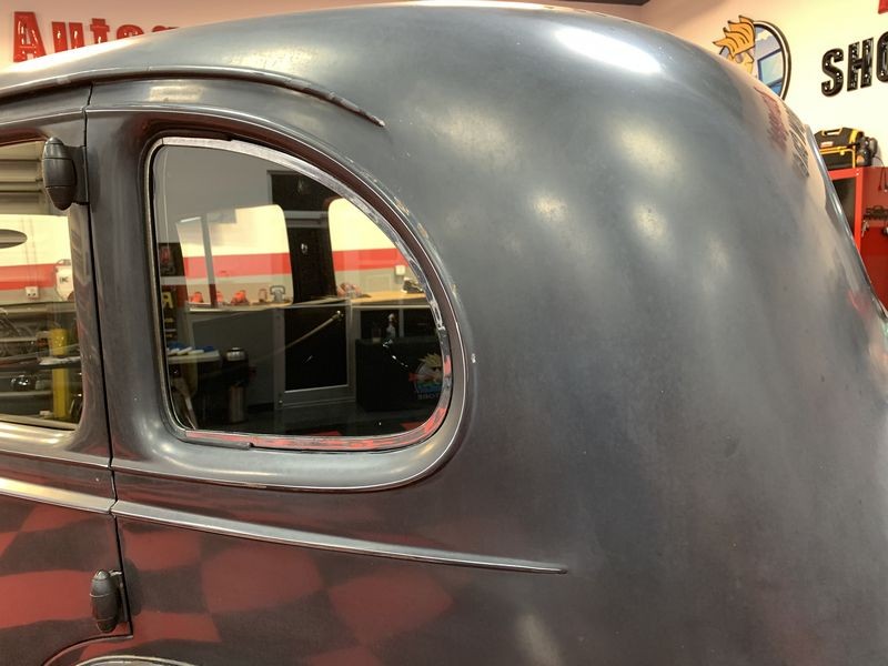 The Number #7 Rub Down Technique Original Single Stage 1937 Packard