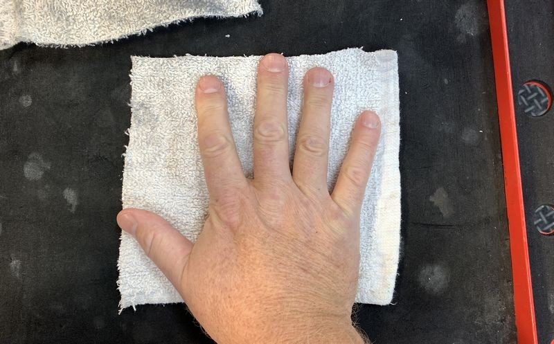 The Number #7 Rub Down Technique Original Single Stage 1937 Packard