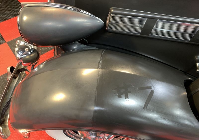 The Number #7 Rub Down Technique Original Single Stage 1937 Packard
