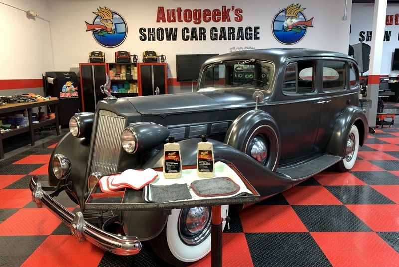 The Number #7 Rub Down Technique Original Single Stage 1937 Packard