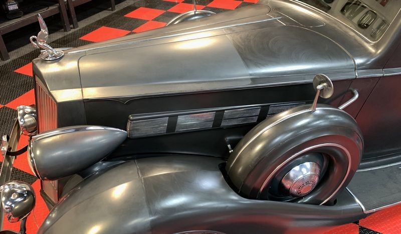 The Number #7 Rub Down Technique Original Single Stage 1937 Packard