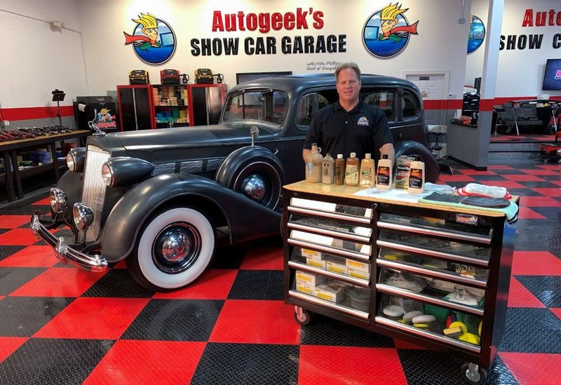 The Number #7 Rub Down Technique Original Single Stage 1937 Packard