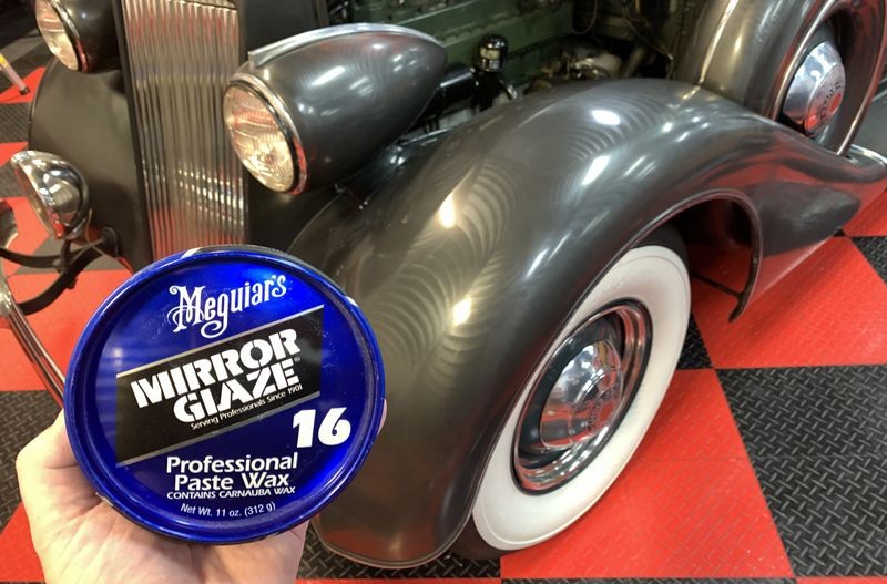 The Number #7 Rub Down Technique Original Single Stage 1937 Packard